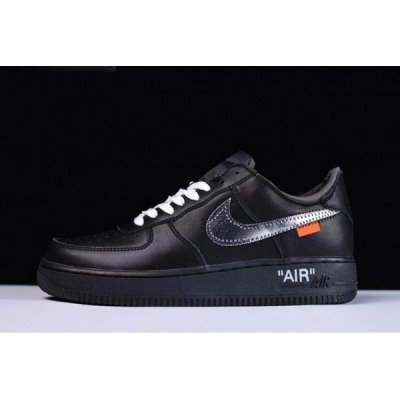 Nike Air Force 1 Low Beyaz / Siyah / Metal Gümüş Kaykay Ayakkabı Türkiye - 3PBIL42Q